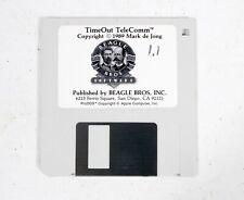 Vintage Beagle Bros Timeout Telecom 1.1 Apple IIgs 3.5