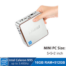 KAMRUI 4K Mini PC Intel 12th Process 16GB RAM+512GB SSD 5G WIFI BT4.2 Windows 11 picture