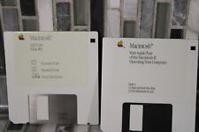 Apple Macintosh Vintage Set of 2 Floppy Disks picture