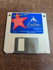 1996 AOL America Online 3.0 For Windows Floppy 3.5