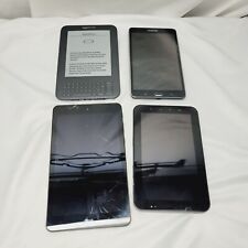 Lot Of 4 Tablets For Parts Or Repair, Precious Metal Recovery LG, Galaxy, Kindle picture