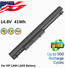 Battery For HP Spare 776622-001 728460-001 752237-001 15-1272wm LA04 LA04DF 41Wh picture