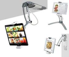 CTA Digital: 2-in-1 Kitchen Tablet Stand Wall/Desktop Mount W/Stylus for 7-13