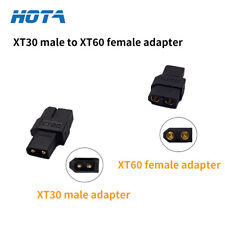 1Pcs HOTA XT30 to XT60 Plug Male Female Adapter  for FPV Drone Lipo NiMH Battery picture
