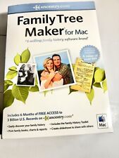 NEW SEALED Family Tree Maker for Mac 2010 Ancestry.com picture
