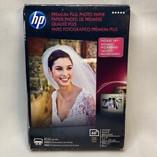 Hewlett-Packard CR669A Premium Plus Photo Paper, 80 lbs., Glossy, 5 x 7, 60 picture