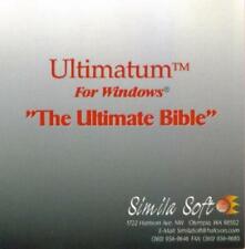 Ultimatum: The Ultimate Bible PC CD religious studying learn Word of God tools picture