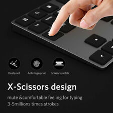 For Apple Mac-book Wireless Bluetooth 34 Key Numeric Keypad Number Pad Keyboard丨 picture