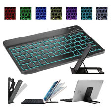 LED Rechargeable Bluetooth Keyboard For MAC iOS Android PC iPad Windows Tablet picture