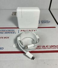 MINT Genuine Apple A2166 96W USB-C Power Charging Adapter +’NEW Cable - SAME DAY picture