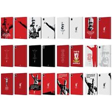 LIVERPOOL FC LFC BILL SHANKLY QUOTES PU LEATHER BOOK WALLET CASE FOR APPLE iPAD picture