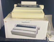 Apple ImageWriter II Printer With Box And Manual Powers On Untested. picture