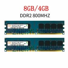 8GB 4GB 2GB 1GB DDR2 PC2-6400U 800MHz 240Pin Desktop DIMM Memory For Hynix LOT picture
