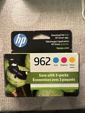 HP 962 3 Pack Tri Colors Ink Cartridge officejet / Pro Exp: 05/2024 picture