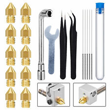 Brass Stainless Steel Printer Nozzles Nozzle Cleaning Needles Accessories Kit picture