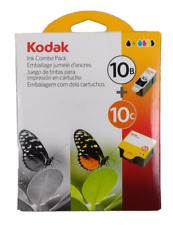 Genuine OEM Kodak 10C 10B Ink Combo Pack Ink Cartridge 1 Black 1 Color New picture