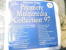 Rare Vintage Premiere Multimedia Collection 97 WindowsThe Learning Company 12 CD picture