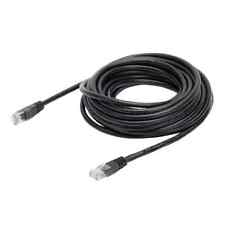 Surf Onn. CAT6 Networking Cable 14 ft Ethernet Cable Black Internet Round picture