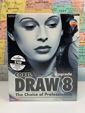 SHIPS SAME DAY Corel Draw 8 The Choice Of Professionals Intel MMX Big Box RARE picture