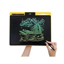 Large 16 Inch Lcd Writing Tablet With Rainbow Pen Strokes, Electronic Drawing picture