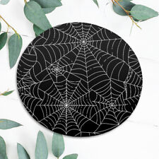 Spider Web Cobweb Minimalist Mouse Pad Mat Office Desk Table Accessory Gift picture