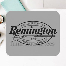 Remington American Gunmaker Firearms Grey Mouse Pad Desk Mat Gaming Mouse Pad picture