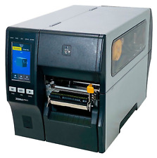 Zebra ZT411 Thermal Transfer Industrial Label Printer Peel Rewind LAN USB Serial picture
