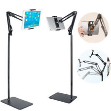 Adjustable Foldable Arm Floor Tablet Phone Stand Holder for iPhone IPad Pro picture