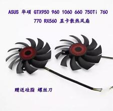 Replacement Graphics Card Fan For ASUS GTX950 960 1060 660 750Ti 760 770 RX560 picture