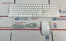 Apple Magic A1843 Keyboard + Apple A1657 Magic Mouse - WARRANTY - SAME DAY SHIP picture