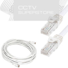 RJ45 CAT6 Ethernet Network Cable White 10ft 15ft 30ft 50ft 75ft 100ft 200ft LOT picture