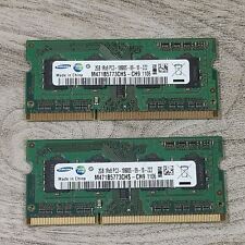 Samsung 2GB PC Memory Card Model 2BG 1Rx8 PC3-10600S-09-10-222 RAM Set of 2 picture