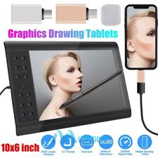 Digital Graphic Drawing Tablet with Screen Pen 10x6 inch HD Screen 22 Shortkeys picture