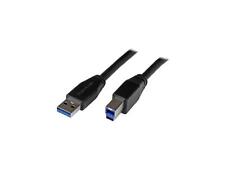 StarTech.com 5m 15 ft Active USB 3.0 USB-A to USB-B Cable - M/M - USB A to B Cab picture