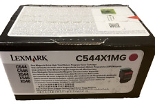 Lexmark C544X1MG New Sealed Magenta Toner Cartridge Genuine OEM picture
