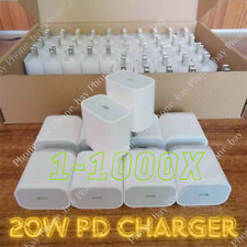 Wholesale LOT 20W Super Fast Charger USB C Type C Adapter For iPhone Samsung picture