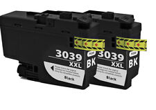 2PK Compatible Brother LC3039BK Ultra High Yield Black Ink Cartridges 2-Pack picture