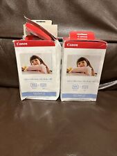 Canon KP-108IN Color Ink/Paper Set & KP-108IN, SELPHY  LOT OF 2 New Boxes picture