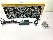 Wathai Dual Ball 3 x 120mm Computer Fan with AC Plug DC 12V Big Airflow Fans picture