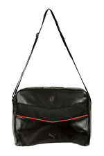 Scuderia Ferrari X Puma Unisex Black Logo Laptop Messenger Shoulder Hand Bag picture