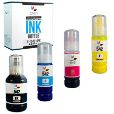 Compatible Ink Bottles for Epson T542 542 Black Color Combo Fits EcoTank Pro picture