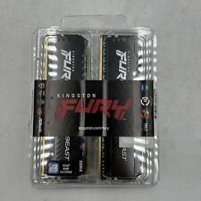 Kingston FURY Beast RGB 64GB, 4x16GB, 3200MT/s DDR4, CL16 KF432C16BBAK4/64 Kit picture