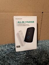 RAVPower All in 1 FileHub Wireless Travel Router W/ Power Bank RP-WD03  picture