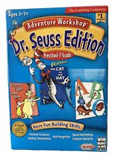 New Adventure Workshop Dr. Seuss Edition Preschool-1st Grade Ages 3-7  3 CD-ROMS picture