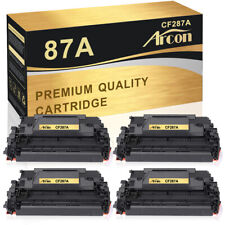 4PK CF287A 87A Toner Cartridge Fits for HP LaserJet Pro M501dn M506dn M527dn picture