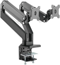Heavy-Duty Dual-Monitor Full-Motion Adjustable Gas-Spring Desk Mount - for 15 to picture