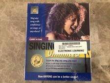 RARE CD ROM - SINGING COACH UNLIMITED BY CARRY-A-TUNE 2004 PC - RED GAME TOOLS picture
