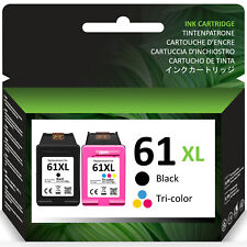 2Pack 61 XL Ink Cartridges For HP 61XL ENVY 4500 4501 5530 5535 DeskJet 2050 Lot picture