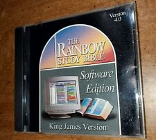 The Rainbow Study Bible Software Edition King James Version 4.0 CD-ROM vintage  picture