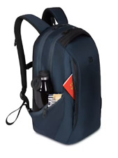 SwissGear 8155 Laptop Backpack in Midnight Blue Padded w/ Suitcase attachment picture